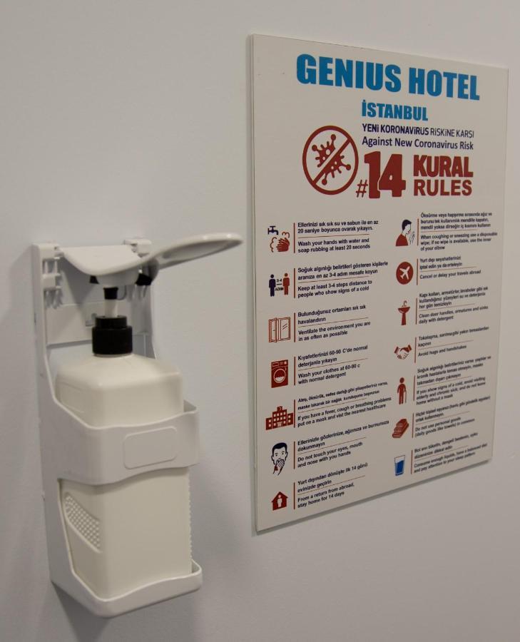Genius Hotel Istanbul Exterior foto